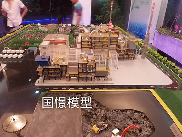陆良县工业模型